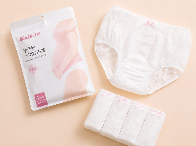 拉萨纯棉高腰孕妇一次性内裤